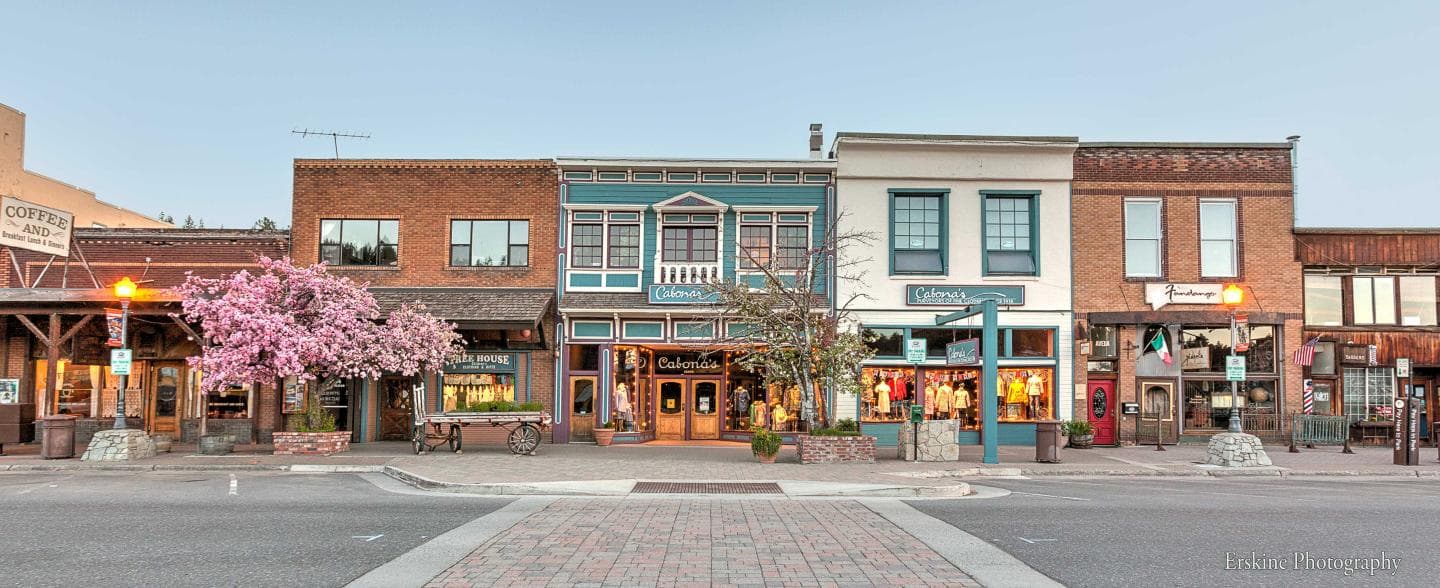 Truckee historic downtown